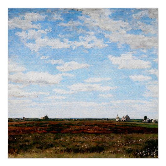 Landschaft Poster (Vorderseite)