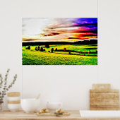 Landschaft Poster (Küche)