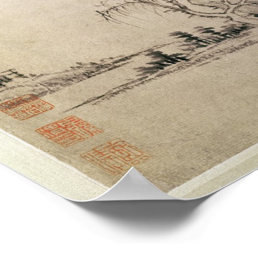 Landschaft Poster (Ecke)