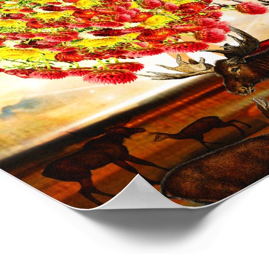 Landschaft Poster (Ecke)