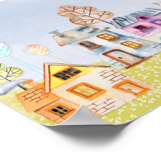 Landschaft Poster (Ecke)