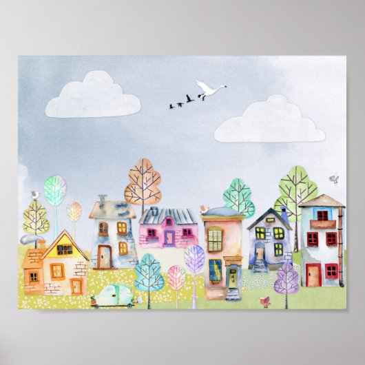 Landschaft Poster (Vorne)