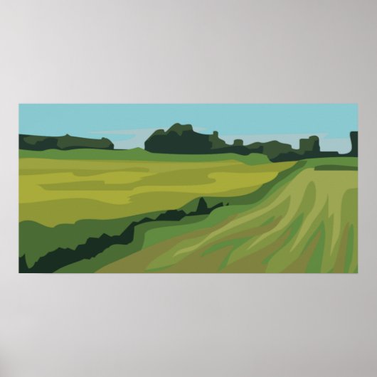 Landschaft Poster (Vorne)