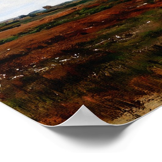 Landschaft Poster (Ecke)