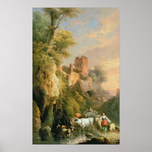 Landschaft Poster