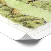 Landschaft Poster (Ecke)