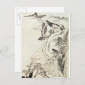 Landschaft Postkarte (Vorne/Hinten)