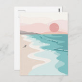 Landschaft Postkarte (Vorne/Hinten)