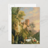 Landschaft Postkarte (Vorne/Hinten)