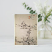 Landschaft Postkarte (Stehend Vorderseite)