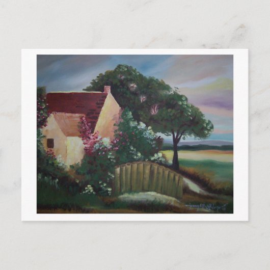 Landschaft Postkarte (Vorderseite)