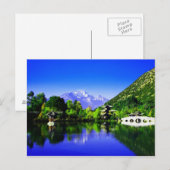 Landschaft Postkarte (Vorne/Hinten)