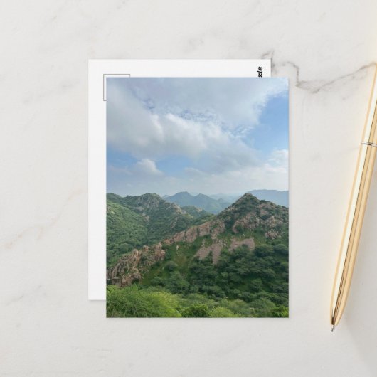 Landschaft Postkarte (Vorderseite/Rückseite Beispiel)