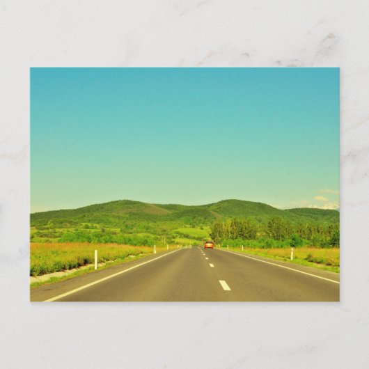 Landschaft Postkarte (Vorderseite)