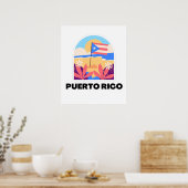 Landschaft Puerto Rico Poster (Küche)