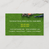 Landschaft/Rasenpflege/Gärtner Visitenkarte (Rückseite)