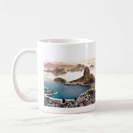 Landschaft Rio de Janeiro Kaffeetasse (Links)