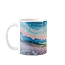 Landschaft Rosa Glück