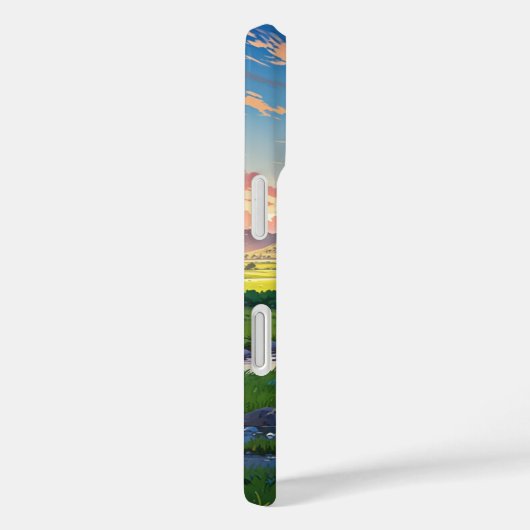 Landschaft Ruhe Case-Mate iPhone Hülle (Rückseite / Rechts)