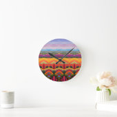 Landschaft Runde Wanduhr (Zuhause)