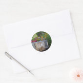 Landschaft Runder Aufkleber (Umschlag)