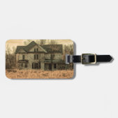 Landschaft Rustikaler Western Landhaus Gepäckanhänger (Vorderseite horizontal)