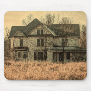 Landschaft Rustikaler Western Landhaus Mousepad