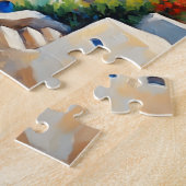 Landschaft Santorins Puzzle (Seite)