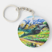 Landschaft Schlüsselanhänger (Vorderseite)