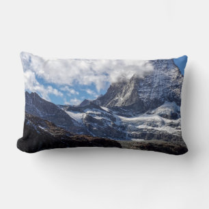 Landschaft Schweizer Alpen Matterhorn Lendenkissen