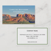 Landschaft Sedona Visitenkarte (Vorne/Hinten)