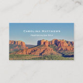 Landschaft Sedona Visitenkarte (Vorderseite)