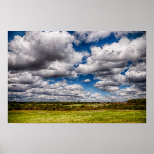 Landschaft Skyscape Poster (Vorne)