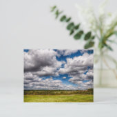 Landschaft Skyscape Postkarte (Stehend Vorderseite)