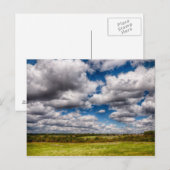 Landschaft Skyscape Postkarte (Vorne/Hinten)