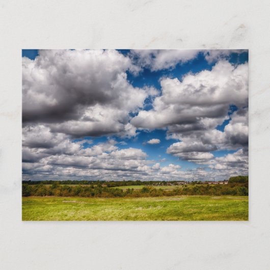 Landschaft Skyscape Postkarte (Vorderseite)