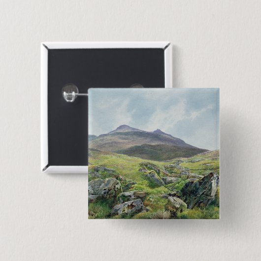 Landschaft, Snowdon Button (Vorne & Hinten)