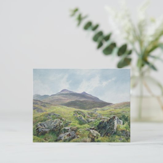 Landschaft, Snowdon Postkarte (Stehend Vorderseite)
