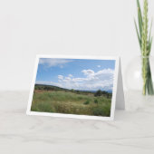 Landschaft Spaniens, Valencia, Spanien Karte (Vorderseite)