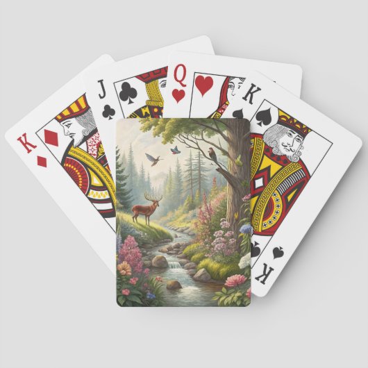 Landschaft Spielkarten (Rückseite)