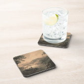 Landschaft (Stift- u. Tintenwäsche) Getränkeuntersetzer (Rechte Seite)