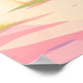 Landschaft Strand Sonnenuntergang Landschaft Natur Poster (Ecke)