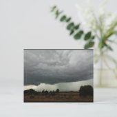 Landschaft Sturmwolke Postkarte (Stehend Vorderseite)