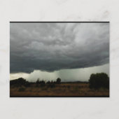Landschaft Sturmwolke Postkarte (Vorderseite)