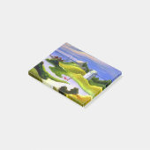 Landschaft Thomas Hart Benton Chilmark Post-it Klebezettel (angewinkelt)