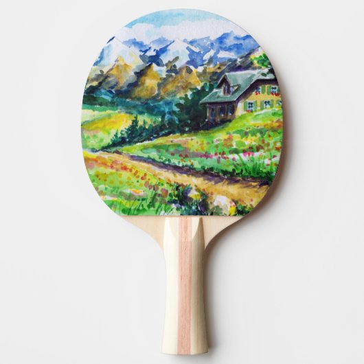 Landschaft Tischtennis Schläger (Vorderseite)
