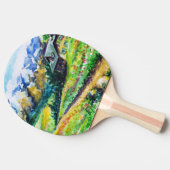 Landschaft Tischtennis Schläger (Seitenansicht)