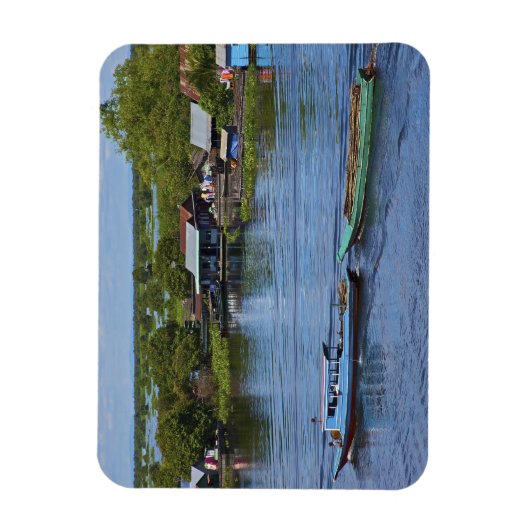 Landschaft, Tonle Sap Lake, Siem Reap, Angkor, Magnet (Vertikal)