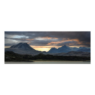Landschaft Torridon Berge Gairloch Fotodruck