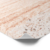 Landschaft Toskana Soft Colors Poster (Ecke)